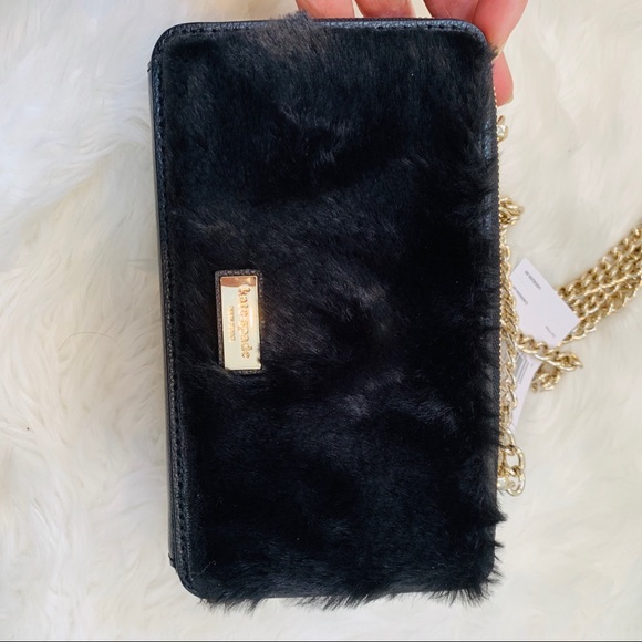 NWT Kate Spade Brighton Black Marigold Cat Bag - Picture 2 of 8